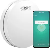 Aroha Smart Connect Rauchmelder WLAN - 10 Jahre Batterie - Feuermelder mit App Tuya & Smartlife - 1 set