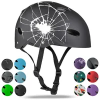 Kask Apollo dla mężczyzn, kobiet i dzieci | kask rowerowy dla dzieci | regulowany | kask na deskorolkę, bmx dla dzieci | rozmiar S/M (48-55 cm) - Broken Design