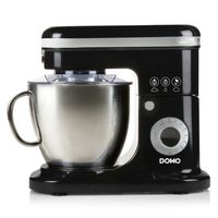 Domo DO1023KR, Küchenmaschine ,schwarz/silber
