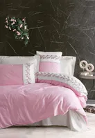 Satin-Bettwäsche-Set, 200x220 cm, 4 Stück