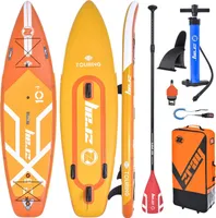 Zray F1 - Fury 10'4" Windsup SUP Stand Up Paddle Board | Sup Board Inflatable | Premium Stand up Paddling Board | Pakiet zawierający wiosło, torbę, pompkę i płetwę Nadmuchiwany SUP