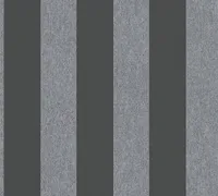 A.S. Creation | Attractive 2 | 390294 | netkané tapety | pruhované tapety | 10,05 x 0,53 m | černá | obývací pokoj | hala | kancelář | kuchyně | obývací pokoje