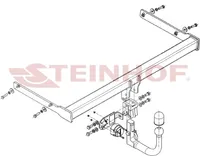 Z547879 Anhängerkupplung passend für SKODA Octavia II 06/2004-2013 abnehmbar