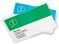 GBC Laminierfolientasche CardPouch 64 x 108 mm 250 mic 100 Stück