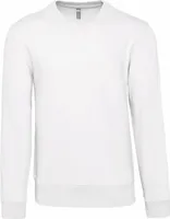 Kariban - Pánska mikina s výstrihom PC6920 (3XL) (biela)