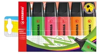 Zvýrazňovač - STABILO BOSS ORIGINAL - balení 6 ks - 6 různých barev