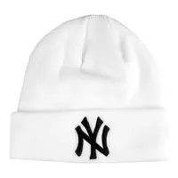 New Era Wintermütze CUFF Beanie - New York Yankees weiß