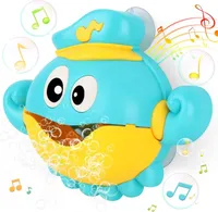 Badespielzeug Badespielzeug Badewannenspielzeug Seifenblasenmaschine mit Musik