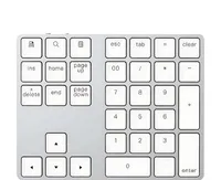 iMounts Bluetooth Numpad -Wireless Ziffernblock - Numeric keyboard Aluminium - Silver/Silber