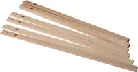 IRKMANN Ausrollhölzer 3er Set, Stärken: 3, 5, 10 mm, 35 cm lang, Buchenholz, nachhaltig & lebensmitt