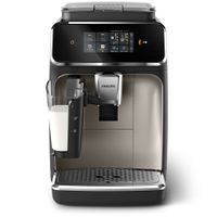 Philips Kaffeevollautomat 2200 Series, 2 Kaffeeeinstellungen, Milchaufschäumer, schwarz (EP2336/40)