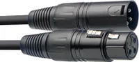 DMX-Kabel, XLR/XLR (m/f), 15 m