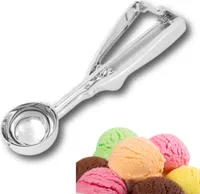 Eisportionierer Eislöffel Eiskelle Eisschaufel Eiskugelform Edelstahl Eis mit Ø 6cm
