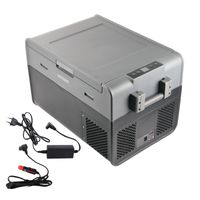 Kompressor Kühlbox 35 L | 12/24 V | 230 V Anschluss | -18 °C | Batterieschutz | Camping Kühlschrank