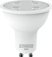 Schwaiger LED Leuchtmittel GU10, warmweiß, dimmbar, Zigbee