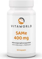 vitaworld SAMe 400 mg S-adenosylmethionin Kapseln, 60 St. Kapseln