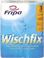 Fripa Küchenrolle Wischfix, 3-lagig, hochweiß