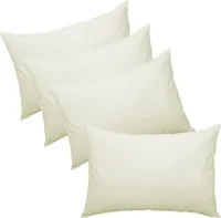 4er Pack Füllkissen 40x50 Federn Kissen Inlett Kissenfüllung Kopfkissen Innenkissen