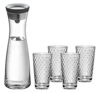 WMF Wasserkaraffe und 4 Gläser