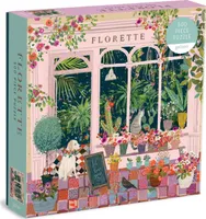 GALISON Čtvercové puzzle Květinářství Florette 500 dílků