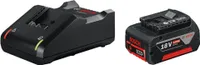 18V Ersatzakku + Ladegerät Akku Starter-Set: 1x GBA 4.0 Ah & GAL 18V-40