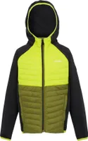 Regatta - "Kielder VIII" Hybridní bunda pro děti RG9921 (146-152) (Black/Lime)