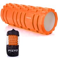 Fizyo Fascia Roller Spine | Penový valec na masáž spúšťacích bodov | Penový valec podporuje krvný obeh | Masážny valec na uvoľnenie svalov (33 cm x 14 cm)