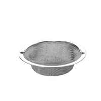 Heikoeco® Abflusssieb, Waschbecken Sieb, Sieb für Spülbecken, Verstopfungsschutz, Abflusssieb Küchenspüle, Waschbecken Siebeinsatz, 2 Stück, Silber