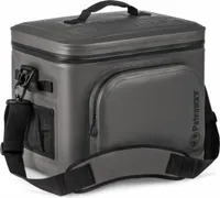 Petromax Kühltasche 22 Liter Dunkelgrau für Camping, Angeln und Picknick / Stromunabhängig