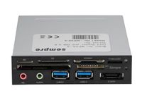 sempre MP35-3 3.5" MultiFrontpanel mit 2x USB3.0, eSATA, HD Audio, Cardreader