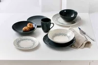 Kaffeebecher 320ml 6er Set Cecina grau