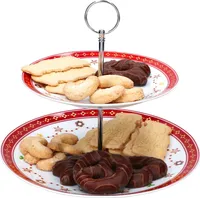 Etagere Weihnachtstraum 2-poziomowa porcelana