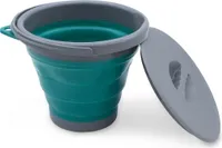 3.02 Skládací kbelík 5 litrů - cca Ø 25 cm - kempingový kbelík s rukojetí a víkem