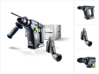 Festool BHC 18 Li Basic akumulatorowa wiertarko-wkrętarka udarowa 18V ( 574723 ) 25Nm bezszczotkowa Solo w systainerze + ssawka do pyłu - bez akumulatora, bez ładowarki