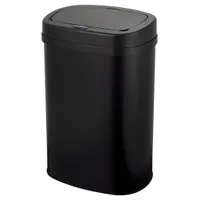 Five Stars® Mülleimer mit Sensor - 60 Liter - Edelstahl - Küche - Schwarz
