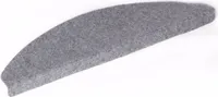 Stufenmatte Paris Rips grau, 23 x 64 cm