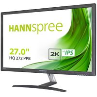 Hannspree HQ272PPB - 69 cm (27 Zoll), LED, IPS-Panel, WQHD-Auflösung, Lautsprecher, 2x HDMI, DisplayPort