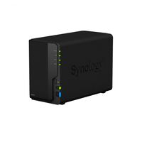 Synology Disk Station DS218 - NAS-Server - 2 Schächte - SATA 6Gb/s - RAID 0, 1, JBOD - RAM 2 GB