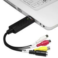 Technaxx USB 2.0 Video Grabber, NTSC 720x480 bei 30fps, schwarz