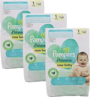 Pampers® Windeln Harmonie™ Größe Gr.1 (2-5 kg) für Neugeborene (0-3 Monate), 180 St.