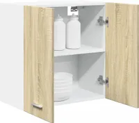 vidaXL Nástenná skriňa Sonoma Oak 60x31x60 cm odvodený výrobok z dreva