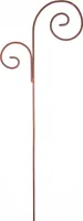 Edelrost Rankstab mit doppelter Spirale  180 cm