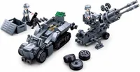 Sluban Army Nemecká jednotka s vozidlami M38-B0681