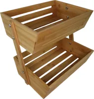 Universalkorb mit 2 Etagen, 34x22x28 cm