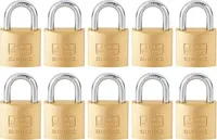 10 x Burg Wächter Zylinderschlösser Seculock 405/30 Gleichschließend