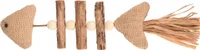 Katzenspielzeug toFish Holz mattabi natur 21 cm Katze