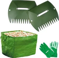 Laubsack XL Laubgreifer Set Gartensack Gartenabfallsack Laubsammler Laubrechen