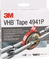 wysokowydajna taśma samoprzylepna 3M VHB 4941P, 19 mm x 3 m, szara