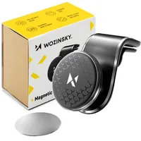 Wozinsky Uchwyt Magnetyczny Do Kratki Samochodu 360 Czarny (Wmh-03)