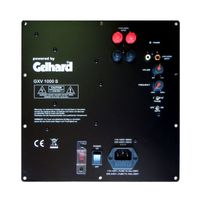 Gelhard GXV 1000 S Digital Einbau Subwoofer Modul 1000W max. Subwooferverstärker
